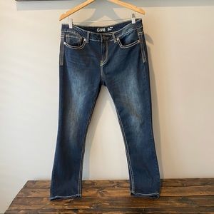 Warehouse One Mid Rise Skinny Size 34 Short